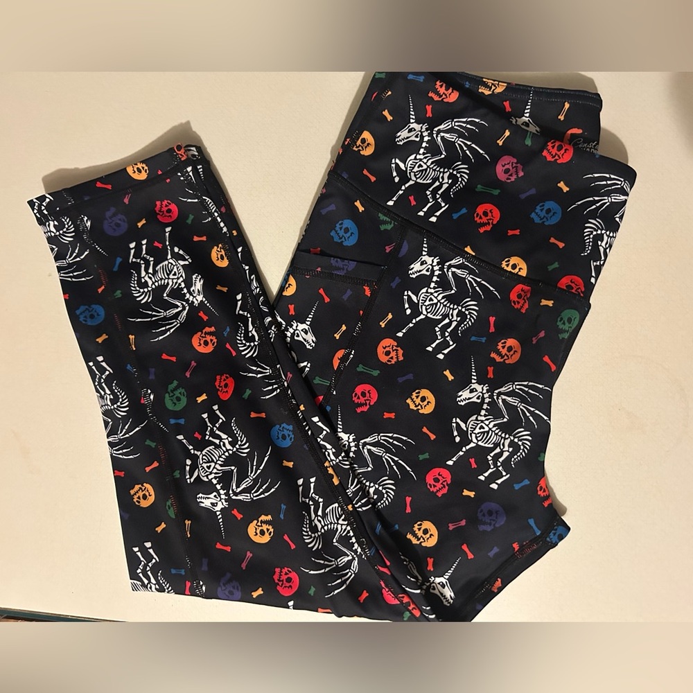 Constantly Varied Gear Multicolor Skeleton Leggings
